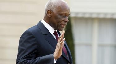 Angola's President Jose Eduardo Dos Santos