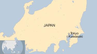 Bản đồ nơi xảy ra vụ tấn công bằng dao tại Nhật Bản hôm 28/5/2019