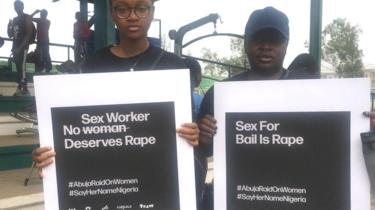 Protest on top abuse of suspected prostitutes for Abuja
