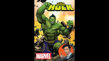 forsiden af den helt fantastiske Hulk