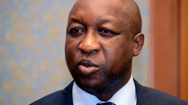 Prime Minister Paul Kaba Thieba speaking at January 2016 event