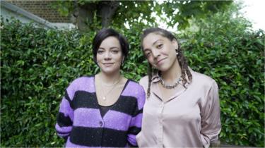 Lily Allen and Miquita Oliver