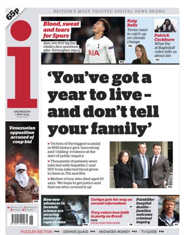 i front page - 01/05/19