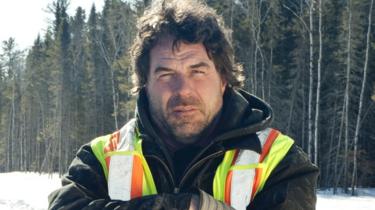 Darrell Ward en Ice Road Truckers