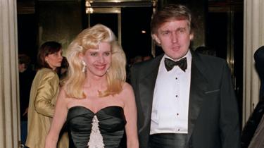 Ivana en Donald Trump in 1989