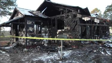 Destroyed house in Mississippi