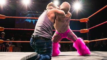 Extreme Dwarfanators Wrestling promo shot