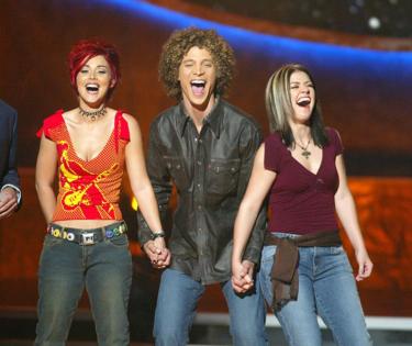 finaliștii American Idol în 2002