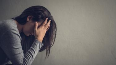 depressed women