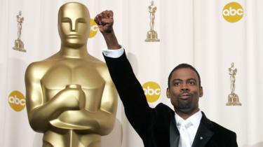 Chris Rock lors de la cérémonie des Oscars 2005