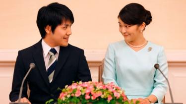 Prinses Mako en Kei Komuro kondigden in 2017 hun verloving aan