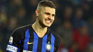 Mauro Icardi, mwenye umri wa miaka 26, anaweza kuwa anaelekea Napoli