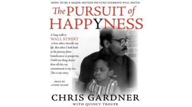 A capa do primeiro livro de Chris Gardner's first book