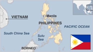 Mapa das Filipinas