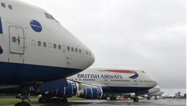 BA staff and plane fanatics hunt for 747 souvenirs