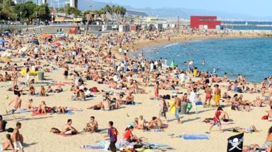 File photo of Platja Nova Icarie beach in Barcelona