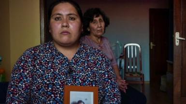 Two family members of victims of the disaster