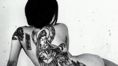 Woman in the Japanese mafia