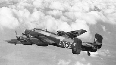 Handley Page Halifax Mark II heavy bomber