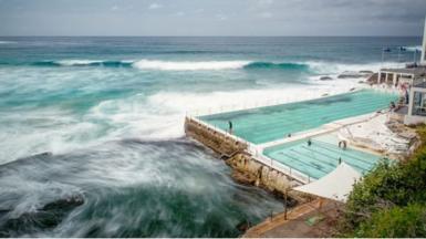 The Icebergs pool at Bondi Beach, Sydney