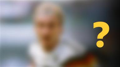 A blurred image of a footballer (for 27 November daily World Cup quiz)