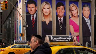 Fox News billboard in NYC