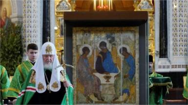Patriarch Kirill and The Holy Trinity