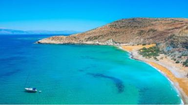 The Greek island of Gavdos