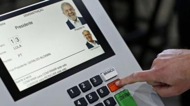 Brazil voting machine