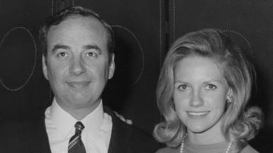 Rupert and Anna Murdoch in the 1960s