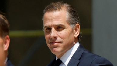 Hunter Biden departs federal court after a plea hearing on two misdemeanor charges of willfully failing to pay income taxes in Wilmington, Delaware, US, on 26 July 2023