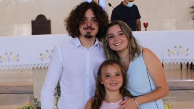 Martim, Mariana and Claudia Duarte Agostinho