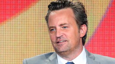 Actor/Executive Producer Matthew Perry speaks onstage during 'The Odd Couple' panel as part of the CBS/Showtime 2015 Winter Television Critics Association press tour