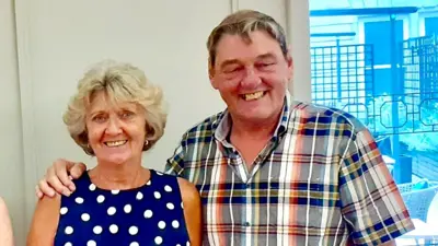 Jacqui Robins and Wayne