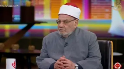 Ahmed Karima lors de l'interview télévisée