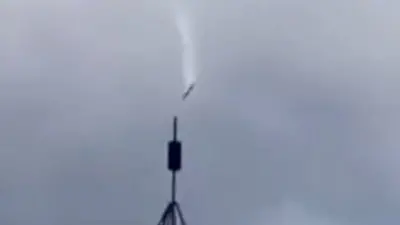 Snimak pada aviona u kome je bio Jevegnij Prigožin