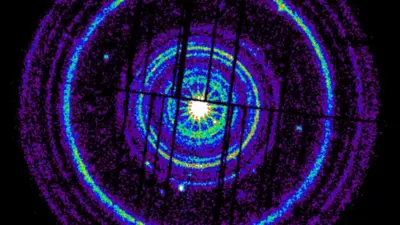 Imagen de un estallido de rayos gama detectado en 2022
