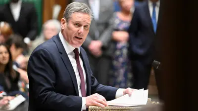 Sir Keir Starmer in the Commons