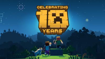 Minecraft Celebrates 10 Year Anniversary Cbbc Newsround