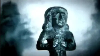 Antiga estatueta provavelmente dedicada ao culto de Asherah