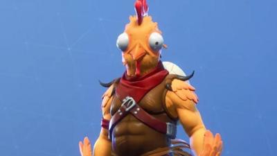 My Sons Fortnite Skins Were Deleted Fortnite Skins Eight Year Old Designs His Own Skin The Tender Defender Cbbc Newsround