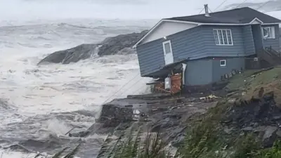فيضانات جراء اعصار في كندا
