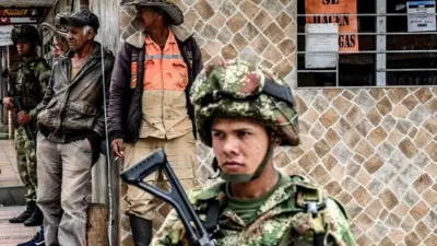 Paro armado en Colombia