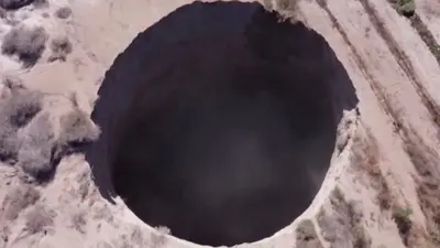 Misteriozni krater u rudarskoj oblasti u Čileu
