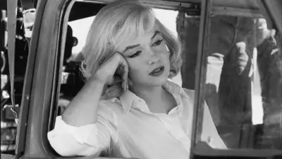Marilyn Monroe en el rodaje de The Misfits ("Vidas rebeldes").