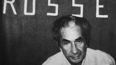 Aldo Moro secuestrado por las Brigadas Rojas.