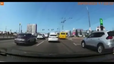 Dashcam footage
