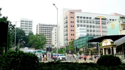 香港九龙伊利沙伯医院外观（16/9/2022）