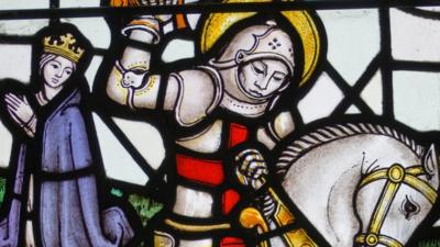 St George S Day Who Was England S Patron Saint Cbbc Newsround