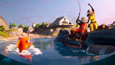 Fortnite Chapter 2 Season 1 Trailer Drops New Skins Map And Boats Cbbc Newsround